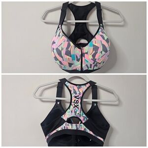 VSX Women's Colorful Geometric Sports Bra